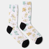 Adorable Puppy Crew Socks ソックス (右)