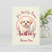 Adorable Puppy Dog 招待状 (スタンド正面)