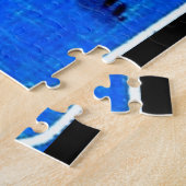 adorable puppy in autumn ジグソーパズル (側面)