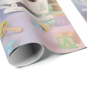 Adorable Puppy in Cradle ラッピングペーパー (ロールコーナー)