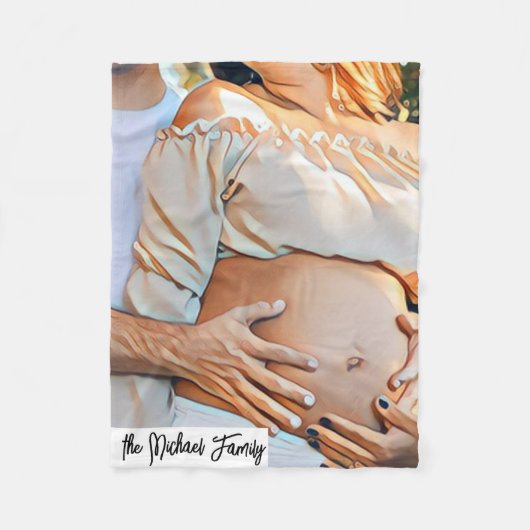 Adorable queen mom eternal love フリースブランケット (正面)