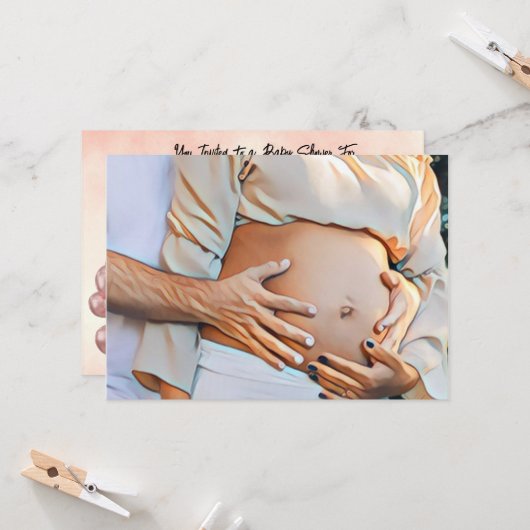 Adorable queen mom eternal love 招待状 (正面/裏面インサイチュ)