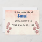 Adorable queen mom eternal love 招待状 (裏面)