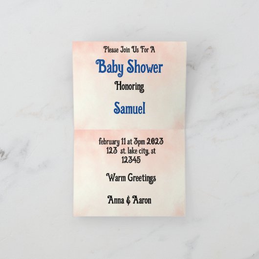 Adorable queen mom eternal love 案内状 (内部)