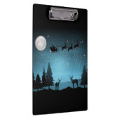 Adorable Reindeer At Night クリップボード (右)