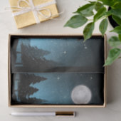 Adorable Reindeer At Night 薄葉紙 (ギフト)