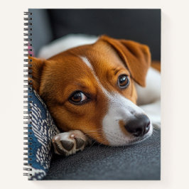 Adorable Resting Dog Notebook ノートブック