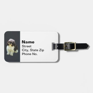 Adorable Shih Tzu Puppy ラゲッジタグ