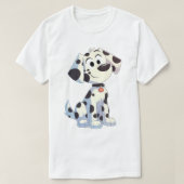 Adorable Smiling Dalmatian Tシャツ (デザイン正面)