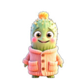 Adorable Spiky Toy Characters in Cute  ラウンドクッション