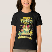 Adorable Study Cat Math Motivation Design Students トライブレンドＴシャツ (正面)