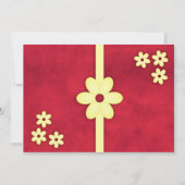 Adorable Style Invitation 招待状 (裏面)