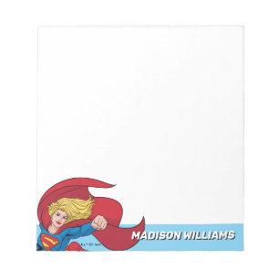Adorable Supergirl Stance ノートパッド