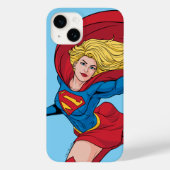 Adorable Supergirl Stance Case-Mate iPhoneケース (裏面)