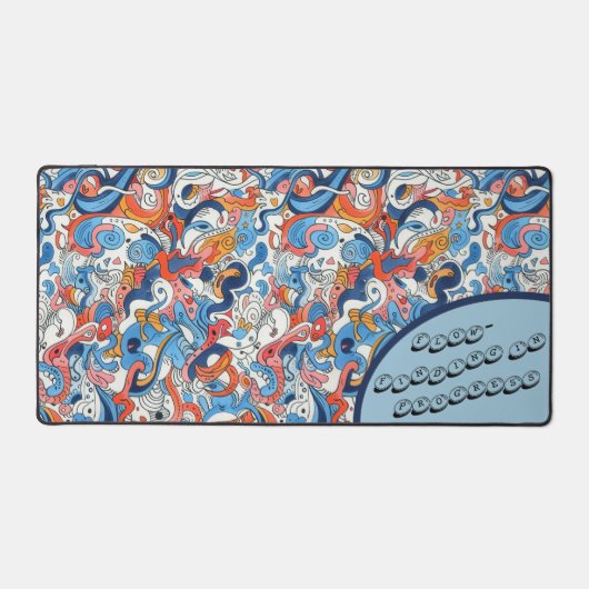 Adorable Tea Party Doodle, デスクマット (正面)