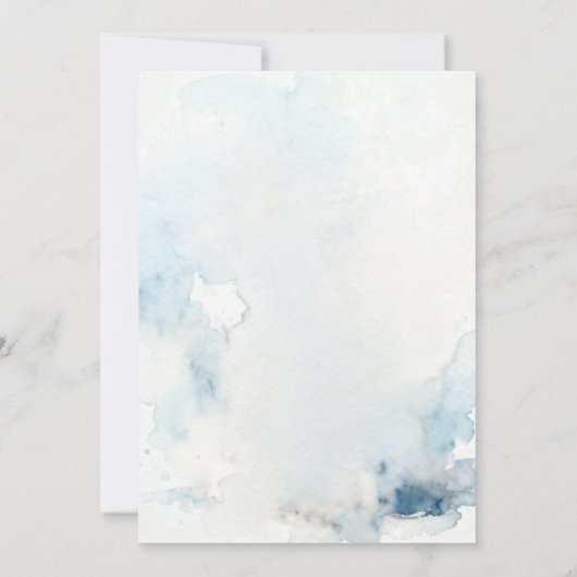 Adorable Teddy Bear Baby Shower Invitation 招待状 (裏面)