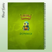 Adorable Tortoise Lover Box Turtle Animal Green 🐢 ノートブック