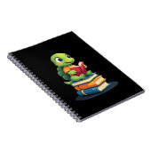 Adorable Turtle Reading Books (1) ノートブック (右側)