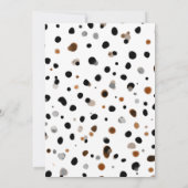 Adorable Woodland Animals Baby Shower Invitation 招待状 (裏面)