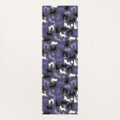 Adorable Yoga Cute Cat Poses ヨガマット (裏面)