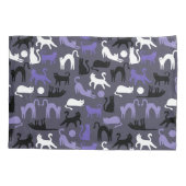 Adorable Yoga Cute Cat Poses 枕カバー (裏面)