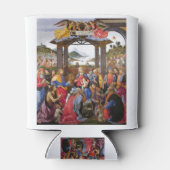 Adoration of the Magi - Domenico Girlandaio - c14 缶クーラー (裏面)