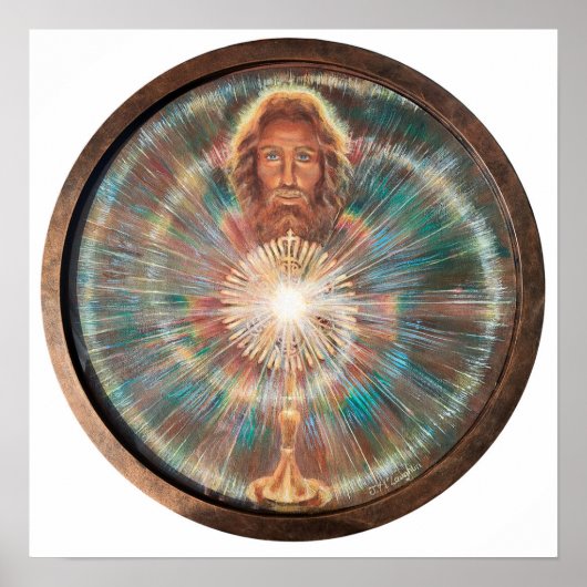'Adoration' Painting by  Jenny McLaughlin ポスター (正面)