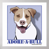 Adore-a-bull Desmond the Pit Bull ポスター (正面)