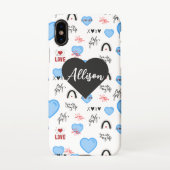 Adore pop lover valentine iPhoneケース (裏面)