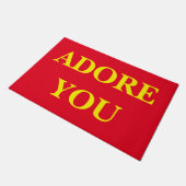 Adore You Door Mat ドアマット (アングル)