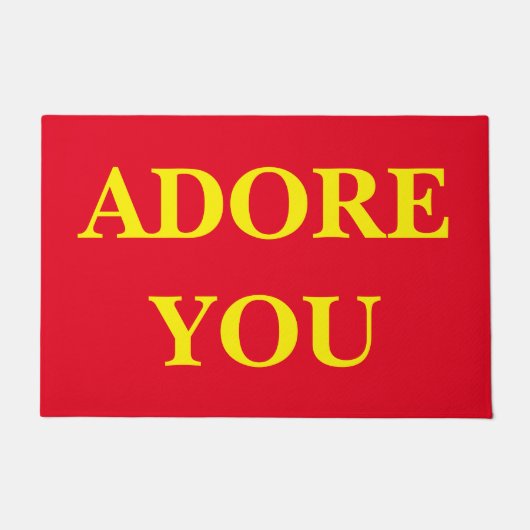 Adore You Door Mat ドアマット (正面)