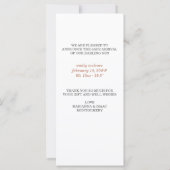 ADORED統計数々の写真の誕生発表 (裏面)