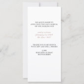 ADORED統計数々の写真ガール誕生のお知らせ (裏面)