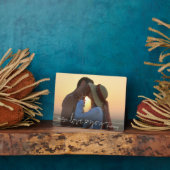 Adorez-Vous Photo Écriture Manuscrite Coeur フォトプラーク (側面)