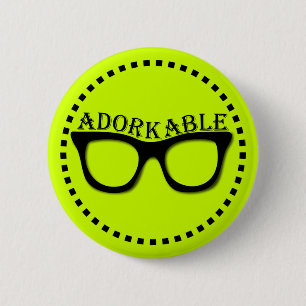 Adorkable -田舎くさい人 缶バッジ