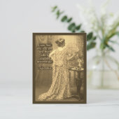 Adorn Yourself Responsible -ヴィンテージ写真 ポストカード (スタンド正面)