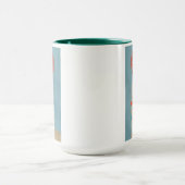 Adorned Llama – ブラウン マグカップ (中央)