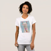 Adorned Llama – 白 Tシャツ (正面フル)