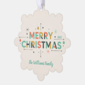 Adorno de cerámica オーナメントカード (左)