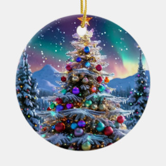 Adorno de Navidad Personalizado de Cerámica Circul セラミックオーナメント