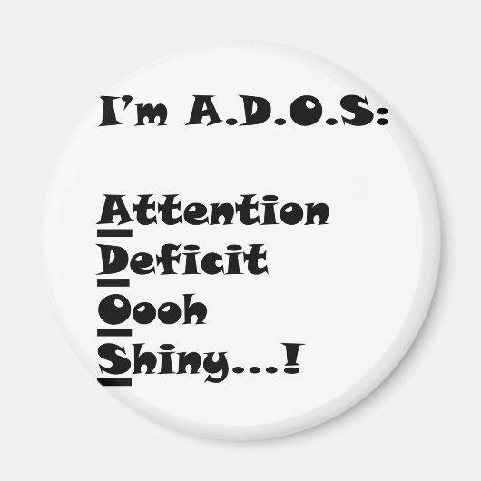 ADOSRectangle マグネット (正面)