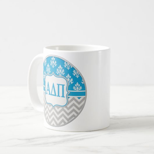 ADPi Coffee Mug - Tea Cup コーヒーマグカップ (正面左)