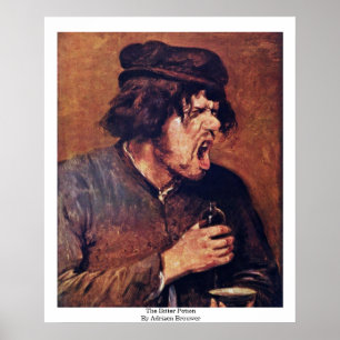 Adriaen Bouwerによる苦いポーション ポスター
