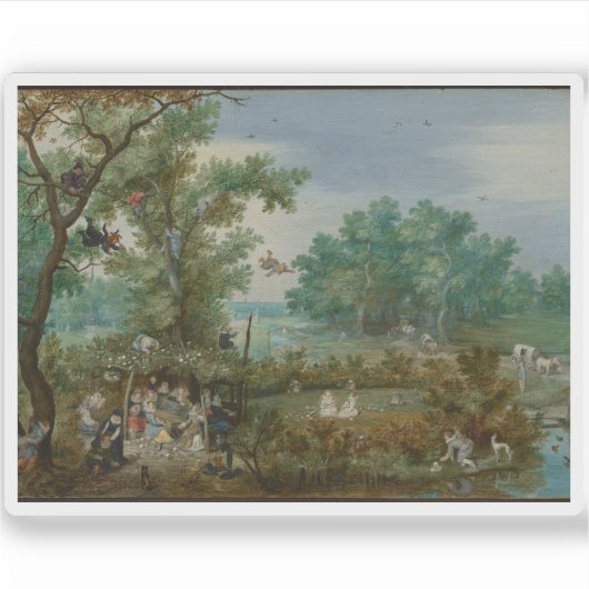 Adriaen van de Venne – アバメリーールの会社 シール (正面)