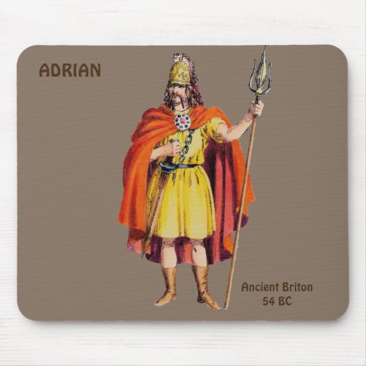ADRIAN ~ 古代ブリトン人のコスチューム ~ オーダーメイド マウスパッド (正面)