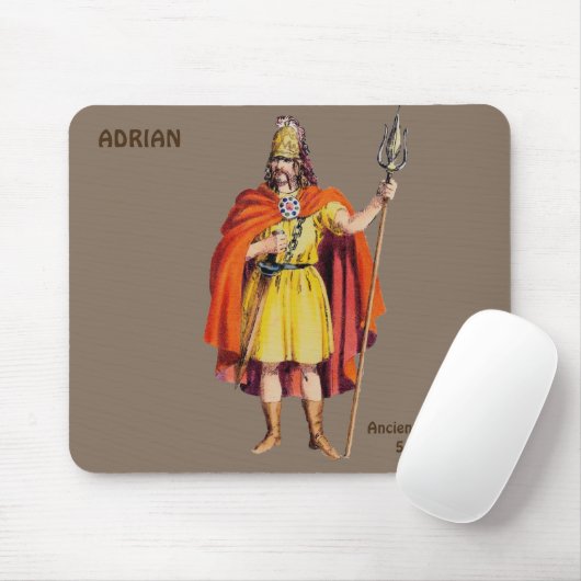 ADRIAN ~ Ancient Briton COSTUME ~ Personalised マウスパッド (マウス)