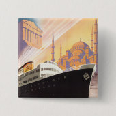 Adriatica線 缶バッジ (正面)