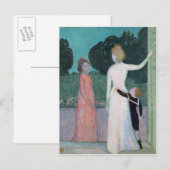 Adrien Mithouardおよび彼女の息子夫人 ポストカード (正面/裏面)