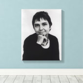 Adrienne Cecile Rich, 1970s キャンバスプリント (インサイチュ (ウッドフロア))