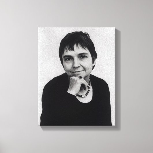 Adrienne Cecile Rich, 1970s キャンバスプリント (正面)